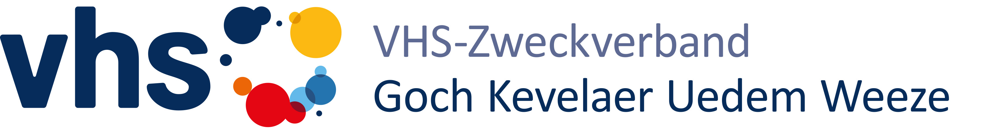 Logo VHS-Zweckverband Goch Kevelaer Uedem Weeze